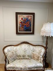 MaxSold Auction: Vintage MCM Oil Painting on Canvas. - Mississauga (Ontario, Canada) SELLER MANAGED Estate Sale Online Auction - Greenbower Court