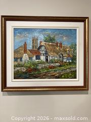 MaxSold Auction: Vintage Original Oil Painting Welford on Avon Landscape Signed by Listed Canadian Artist V. L. Lis. - Mississauga (Ontario, Canada) SELLER MANAGED Estate Sale Online Auction - Greenbower Court