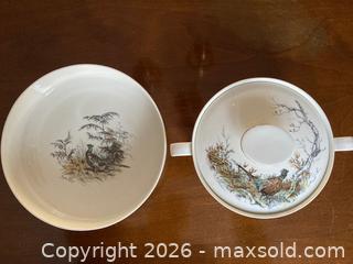 MaxSold Auction: Vintage Round Covered Vegetable Serving Tureen and Salad Dish "Fontainebleau" by Villeroy & Boch. - Mississauga (Ontario, Canada) SELLER MANAGED Estate Sale Online Auction - Greenbower Court