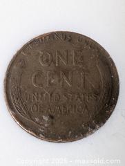 MaxSold Auction: 1930 Slabbed Certified Linclon Wheat Cent - South Frontenac (Ontario, Canada) SELLER MANAGED Downsizing Online Auction - Battersea Road