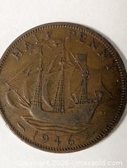 MaxSold Auction: 1947 English Hay Penny - South Frontenac (Ontario, Canada) SELLER MANAGED Downsizing Online Auction - Battersea Road