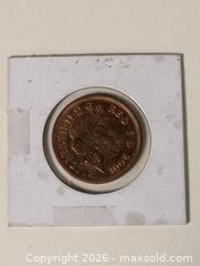 MaxSold Auction: 2 pence copper 2001 coin - South Frontenac (Ontario, Canada) SELLER MANAGED Downsizing Online Auction - Battersea Road