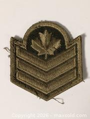 MaxSold Auction: Military arm patch Canada  - South Frontenac (Ontario, Canada) SELLER MANAGED Downsizing Online Auction - Battersea Road