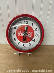 MaxSold Auction: Coca-Cola Retro Style Wall Clock - Toronto (Ontario, Canada) SELLER MANAGED Downsizing Online Auction - Kingston Road (STORAGE)