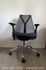 MaxSold Auction: Herman Miller SAYL Office Chair Black - Toronto (Ontario, Canada) SELLER MANAGED Downsizing Online Auction - Kingston Road (STORAGE)