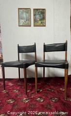 MaxSold Auction: MCM Teak Jensen Chairs - Set of 2 - Toronto (Ontario, Canada) SELLER MANAGED Downsizing Online Auction - Kingston Road (STORAGE)