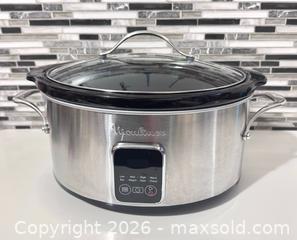 MaxSold Auction: Moulinex Programmable Slow Cooker - Toronto (Ontario, Canada) SELLER MANAGED Downsizing Online Auction - Kingston Road (STORAGE)