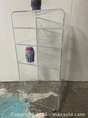 MaxSold Auction: Plexiglass stereo shelving  - Toronto (Ontario, Canada) SELLER MANAGED Downsizing Online Auction - Kingston Road (STORAGE)