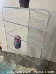 MaxSold Auction: Plexiglass stereo shelving  - Toronto (Ontario, Canada) SELLER MANAGED Downsizing Online Auction - Kingston Road (STORAGE)