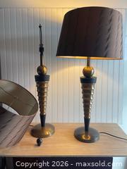 MaxSold Auction: Space Age 1970s Table Lamps - Toronto (Ontario, Canada) SELLER MANAGED Downsizing Online Auction - Kingston Road (STORAGE)