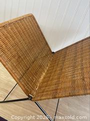 MaxSold Auction: Vintage Rattan Folding Magazine Rack - Toronto (Ontario, Canada) SELLER MANAGED Downsizing Online Auction - Kingston Road (STORAGE)