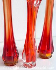 MaxSold Auction: Vintage Viking Amberina Swung Vase Set - Toronto (Ontario, Canada) SELLER MANAGED Downsizing Online Auction - Kingston Road (STORAGE)