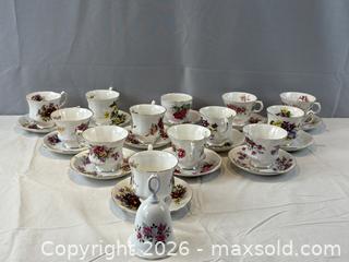 MaxSold Auction: 12 Paragon Cups and Saucers and a Royal Minister Table Bell - Oakville (Ontario, Canada) PARTNER MANAGED Estate Sale Online Auction - Lakeshore Road West