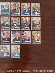 MaxSold Auction: 32 President of the United States 1974 Topps Collectible Cards - Raw, Ungraded - Oakville (Ontario, Canada) PARTNER MANAGED Estate Sale Online Auction - Lakeshore Road West