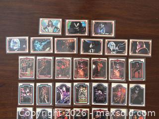 MaxSold Auction: 36 Vintage 1978 Donruss KISS Series 1 trading cards - Rock Band Collectible Cards Raw, Ungraded  - Oakville (Ontario, Canada) PARTNER MANAGED Estate Sale Online Auction - Lakeshore Road West