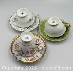 MaxSold Auction: 3 Coalport Teacups and Saucers - Oakville (Ontario, Canada) PARTNER MANAGED Estate Sale Online Auction - Lakeshore Road West