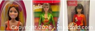 MaxSold Auction: 3 Collectible Barbie Dolls, New in Box: 2003 Barbie Hoops & Loops Lea Doll / 2000 Lifesavers School Cool Special Edition / 2010 Barbie Bath Play Fun T - Oakville (Ontario, Canada) PARTNER MANAGED Estate Sale Online Auction - Lakeshore Road West