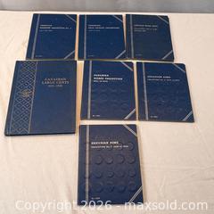 MaxSold Auction:  6 Vintage Canadian Coins Books with Coins/ 1 Lincoln Head Book with Coins/ $2 Canadian Bank Note  - Oakville (Ontario, Canada) PARTNER MANAGED Estate Sale Online Auction - Lakeshore Road West