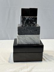 MaxSold Auction: 7 Marble Slabs, Bookends or Mounts - Oakville (Ontario, Canada) PARTNER MANAGED Estate Sale Online Auction - Lakeshore Road West