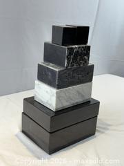 MaxSold Auction: 7 Marble Slabs, Bookends or Mounts - Oakville (Ontario, Canada) PARTNER MANAGED Estate Sale Online Auction - Lakeshore Road West