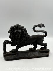 MaxSold Auction: Antique British Cast Iron Lion Door Stop - Oakville (Ontario, Canada) PARTNER MANAGED Estate Sale Online Auction - Lakeshore Road West