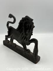 MaxSold Auction: Antique British Cast Iron Lion Door Stop - Oakville (Ontario, Canada) PARTNER MANAGED Estate Sale Online Auction - Lakeshore Road West