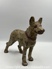 MaxSold Auction: Antique Cast Iron German Shepherd Dog Doorstop from Hubley Manufacturing Company - Oakville (Ontario, Canada) PARTNER MANAGED Estate Sale Online Auction - Lakeshore Road West