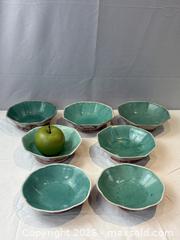MaxSold Auction: Antique Chinese hand painted bowls. Chinese Famille Vert antique   - Oakville (Ontario, Canada) PARTNER MANAGED Estate Sale Online Auction - Lakeshore Road West
