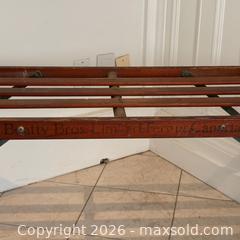 MaxSold Auction: Antique Folding Dry Rack with Original Hardware - Oakville (Ontario, Canada) PARTNER MANAGED Estate Sale Online Auction - Lakeshore Road West
