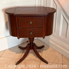 MaxSold Auction: Antique Mahogany Sewing Cabinet - Oakville (Ontario, Canada) PARTNER MANAGED Estate Sale Online Auction - Lakeshore Road West