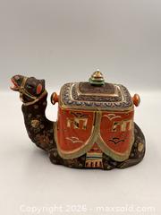 MaxSold Auction: Antique Satsuma Figural Pottery Camel Teapot, circa 1920 - Oakville (Ontario, Canada) PARTNER MANAGED Estate Sale Online Auction - Lakeshore Road West