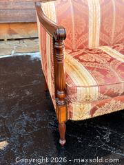 MaxSold Auction: Antique Sheraton Style Mahogany Sofa - Oakville (Ontario, Canada) PARTNER MANAGED Estate Sale Online Auction - Lakeshore Road West