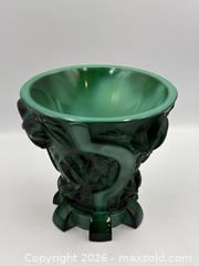 MaxSold Auction: Art Deco Faux Malachite Vase "Ingrid" Collection, Circa 1930 - Oakville (Ontario, Canada) PARTNER MANAGED Estate Sale Online Auction - Lakeshore Road West