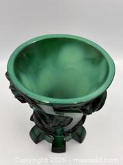 MaxSold Auction: Art Deco Faux Malachite Vase "Ingrid" Collection, Circa 1930 - Oakville (Ontario, Canada) PARTNER MANAGED Estate Sale Online Auction - Lakeshore Road West
