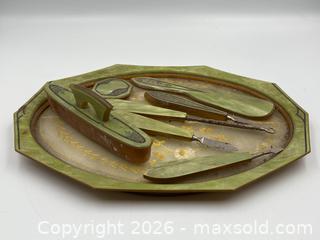MaxSold Auction: Art Deco French Bakelite Dressing Set  - Oakville (Ontario, Canada) PARTNER MANAGED Estate Sale Online Auction - Lakeshore Road West
