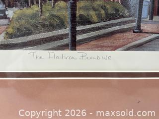 MaxSold Auction: Authentic Limited Edition Gordon Murray Print of the Flatiron Building in Toronto - Oakville (Ontario, Canada) PARTNER MANAGED Estate Sale Online Auction - Lakeshore Road West