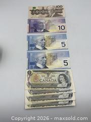 MaxSold Auction: Canadian Bank Notes: $1, $5, $10, $100 - Oakville (Ontario, Canada) PARTNER MANAGED Estate Sale Online Auction - Lakeshore Road West