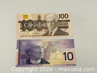 MaxSold Auction: Canadian Bank Notes: $1, $5, $10, $100 - Oakville (Ontario, Canada) PARTNER MANAGED Estate Sale Online Auction - Lakeshore Road West