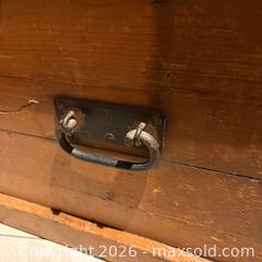 MaxSold Auction: Cedar Line Chest with Handles. - Oakville (Ontario, Canada) PARTNER MANAGED Estate Sale Online Auction - Lakeshore Road West