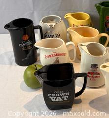MaxSold Auction: Collection of 13 Pub Pitchers Advertising Scotch Whisky - Oakville (Ontario, Canada) PARTNER MANAGED Estate Sale Online Auction - Lakeshore Road West
