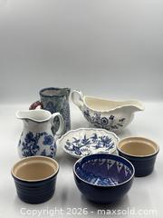 MaxSold Auction: Collection of Blue and White Pottery or Ceramics - Oakville (Ontario, Canada) PARTNER MANAGED Estate Sale Online Auction - Lakeshore Road West