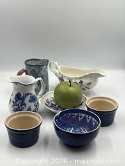 MaxSold Auction: Collection of Blue and White Pottery or Ceramics - Oakville (Ontario, Canada) PARTNER MANAGED Estate Sale Online Auction - Lakeshore Road West