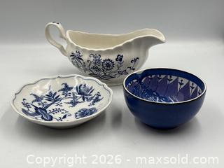 MaxSold Auction: Collection of Blue and White Pottery or Ceramics - Oakville (Ontario, Canada) PARTNER MANAGED Estate Sale Online Auction - Lakeshore Road West