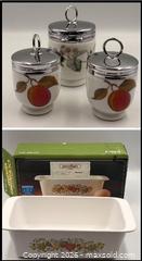 MaxSold Auction: Collection of Serving Ware: Corning Ware, Royal Worcester - Oakville (Ontario, Canada) PARTNER MANAGED Estate Sale Online Auction - Lakeshore Road West