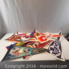 MaxSold Auction: Collection of Vintage Sports Pennants - Oakville (Ontario, Canada) PARTNER MANAGED Estate Sale Online Auction - Lakeshore Road West