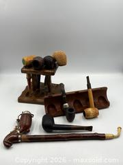 MaxSold Auction: Collection Pipes with 2 Wooden Stands - Oakville (Ontario, Canada) PARTNER MANAGED Estate Sale Online Auction - Lakeshore Road West