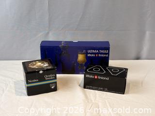 MaxSold Auction: Crystal Dining Table Items: iittala (Finland) and Orrefors (Swiss) - Oakville (Ontario, Canada) PARTNER MANAGED Estate Sale Online Auction - Lakeshore Road West