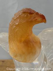 MaxSold Auction: Daum signed Sculpture amber headed eagle.  - Oakville (Ontario, Canada) PARTNER MANAGED Estate Sale Online Auction - Lakeshore Road West
