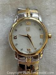 MaxSold Auction: ESQ Women's Diamond Accented Gold and Silver Toned Watch - Oakville (Ontario, Canada) PARTNER MANAGED Estate Sale Online Auction - Lakeshore Road West