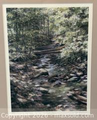 MaxSold Auction: Framed Limited Edition Print, "Forest Stream" Signed by artist Elizabeth Sander - Oakville (Ontario, Canada) PARTNER MANAGED Estate Sale Online Auction - Lakeshore Road West